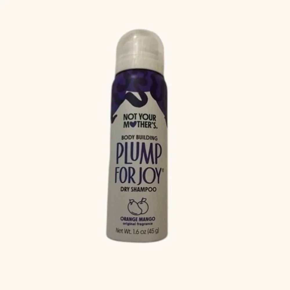 Not Your Mothers Plump For Joy Dry Shampoo Orange Mango Travel Size 1.6oz 45g